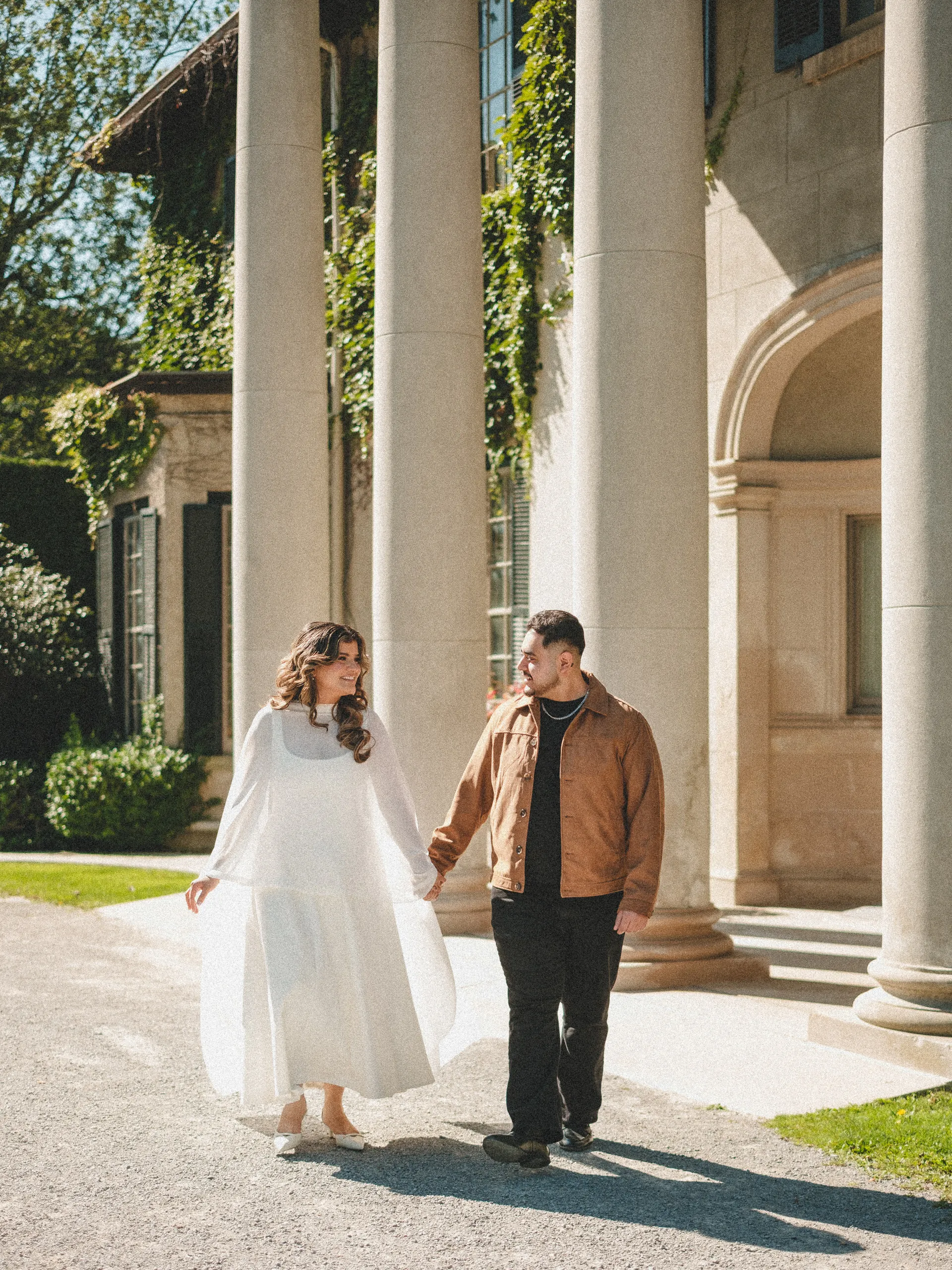 Parkwood National Historic Site, pre-wedding and engagement photography location in Oshawa, Simcoe Street North