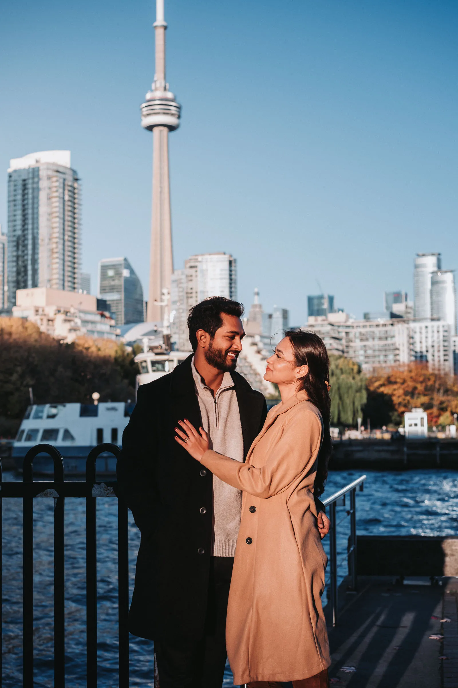 Meghna + Puneeth, Toronto Harbourfront photography by AD Photography