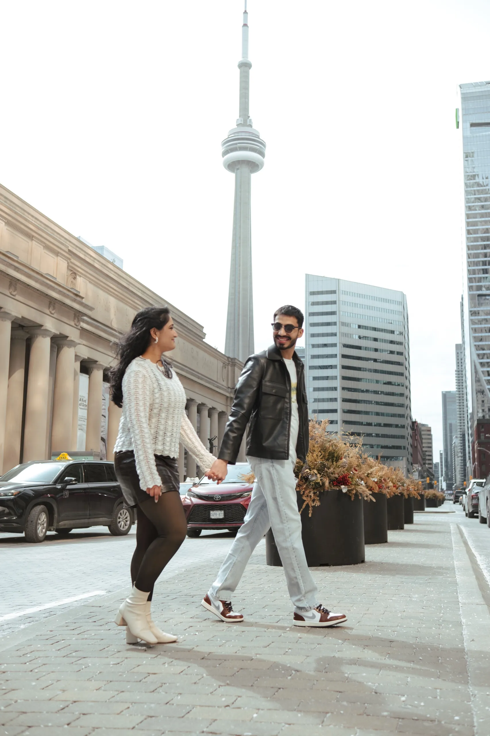 Vanika + Mayank, Union Station + RC Harris, Toronto photography by AD Photography