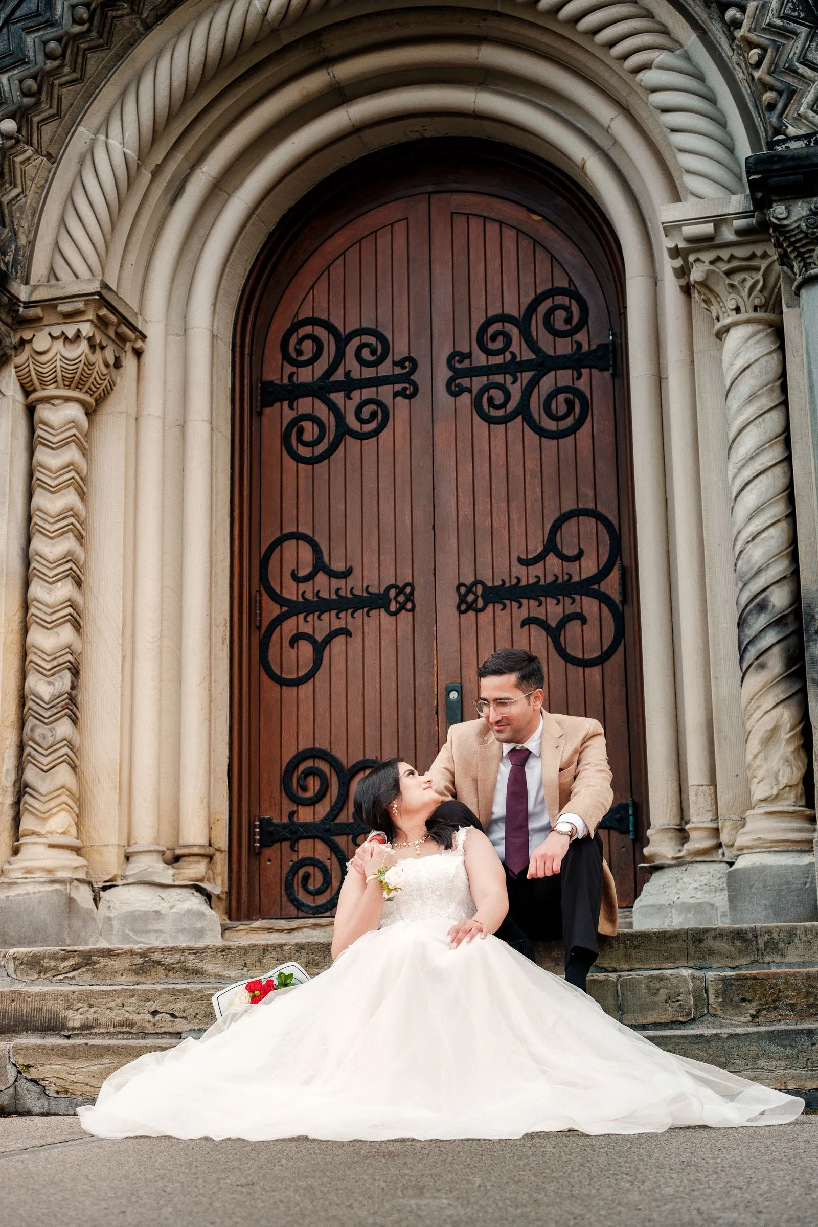Priyanka + Saurav, University of Toronto photography by AD Photography