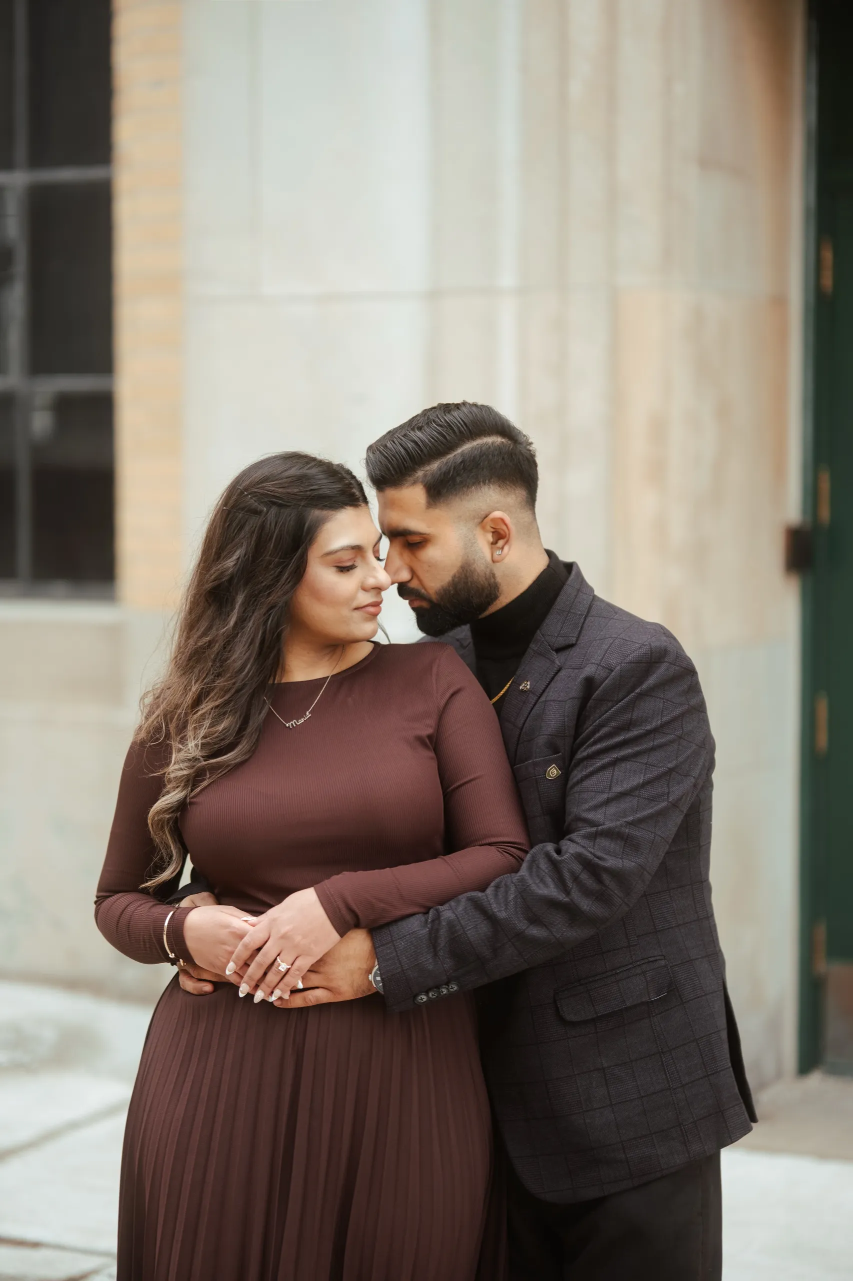 Mania + Hitesh, Lakeshore Downtown & RC Harris, Toronto photography by AD Photography