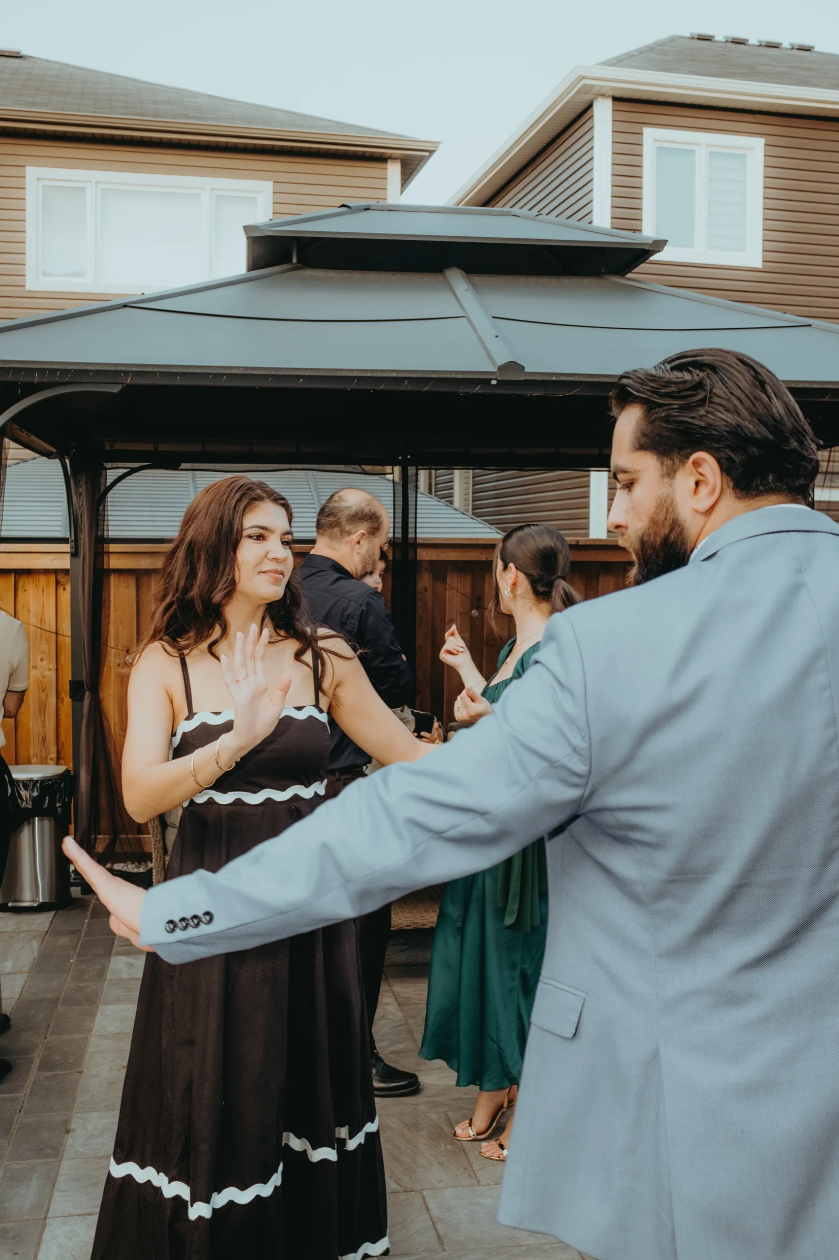 Nora + Ali, Backyard Wedding, Toronto photography by AD Photography