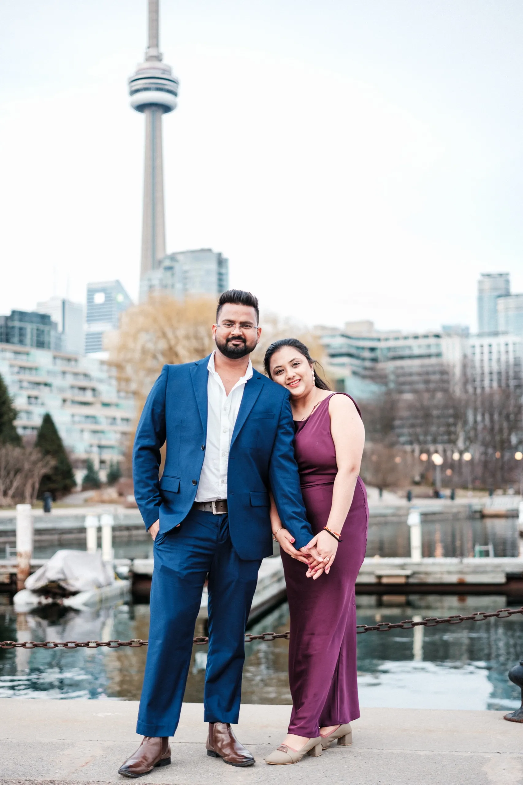 Harsh + Bhayva, Toronto Music Garden + Blue Mountain photography by AD Photography