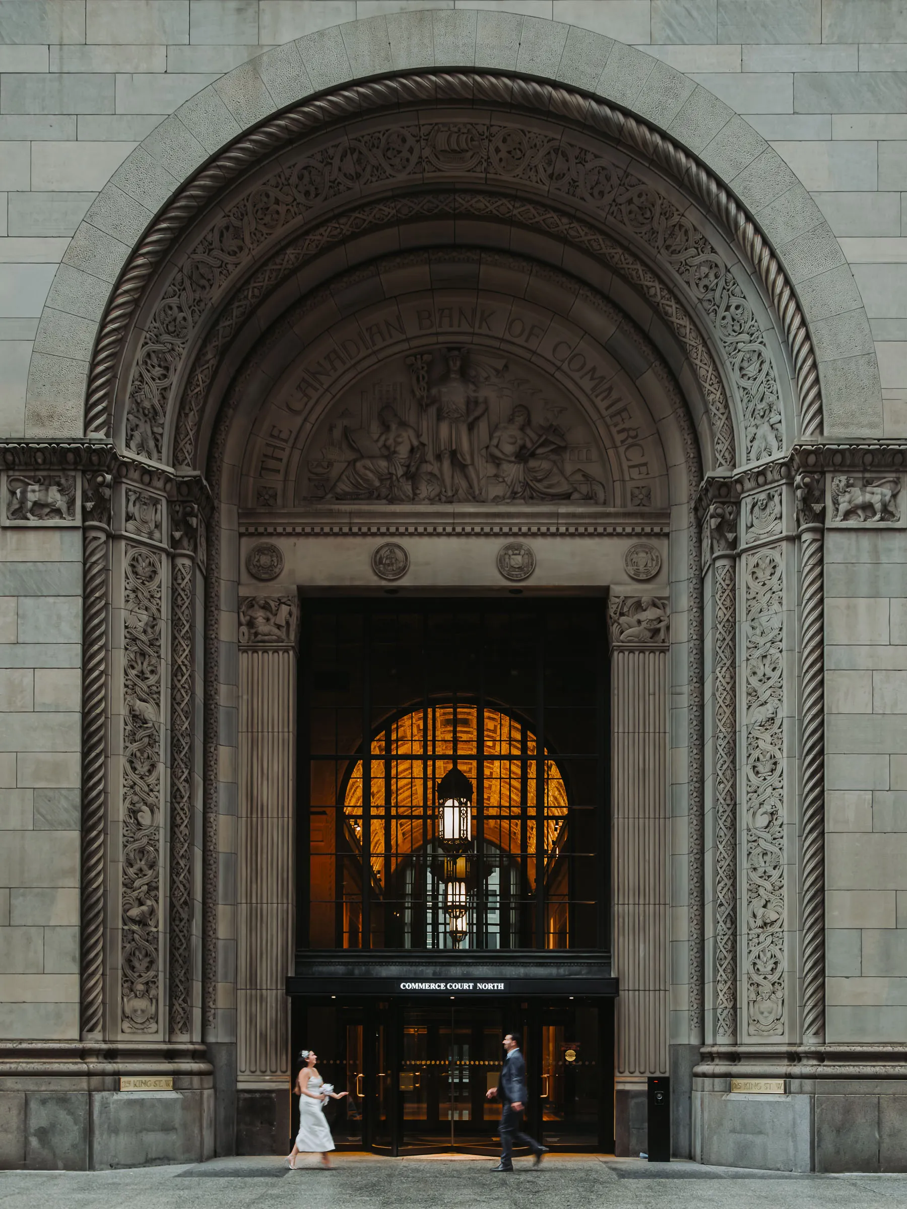 Alex + Aziz, TD Centre & Commerce Court, Toronto photography by AD Photography