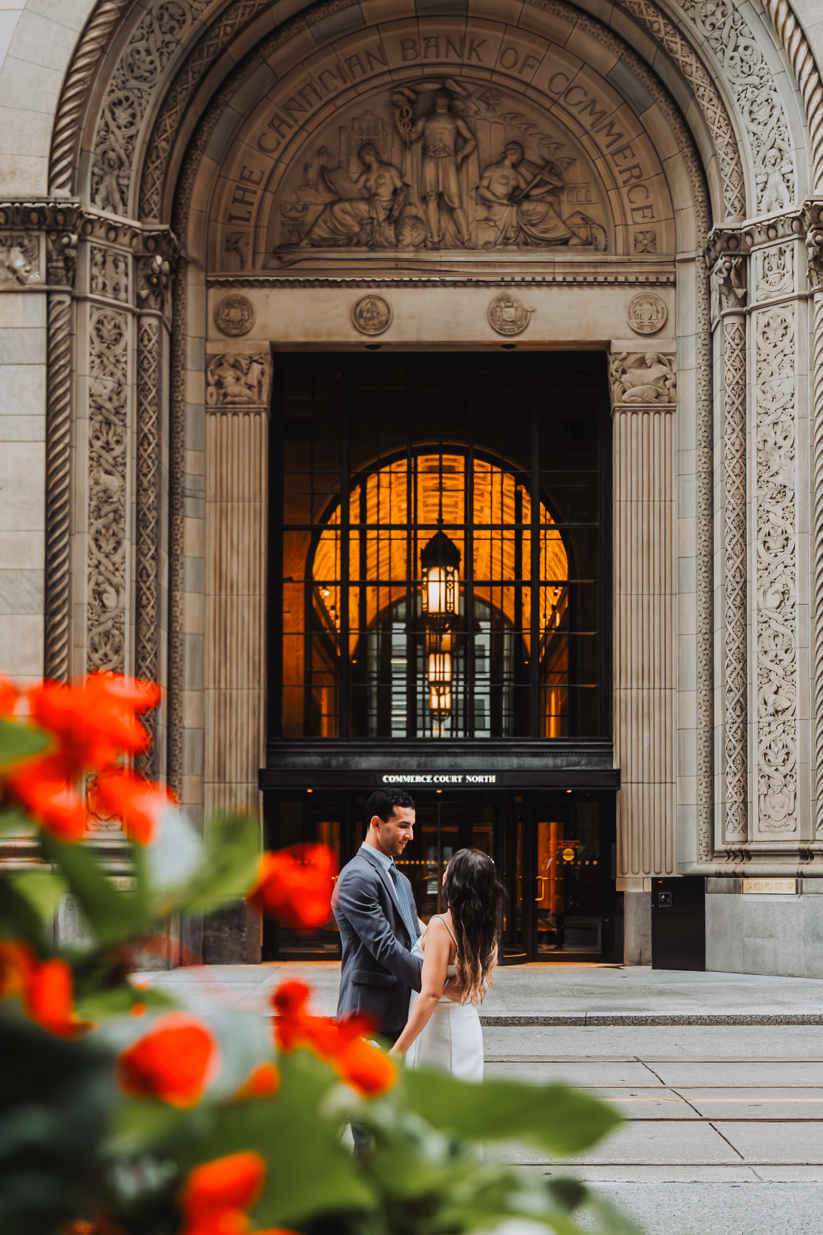Alex + Aziz wedding photography, TD Centre & Commerce Court, by AD Photography