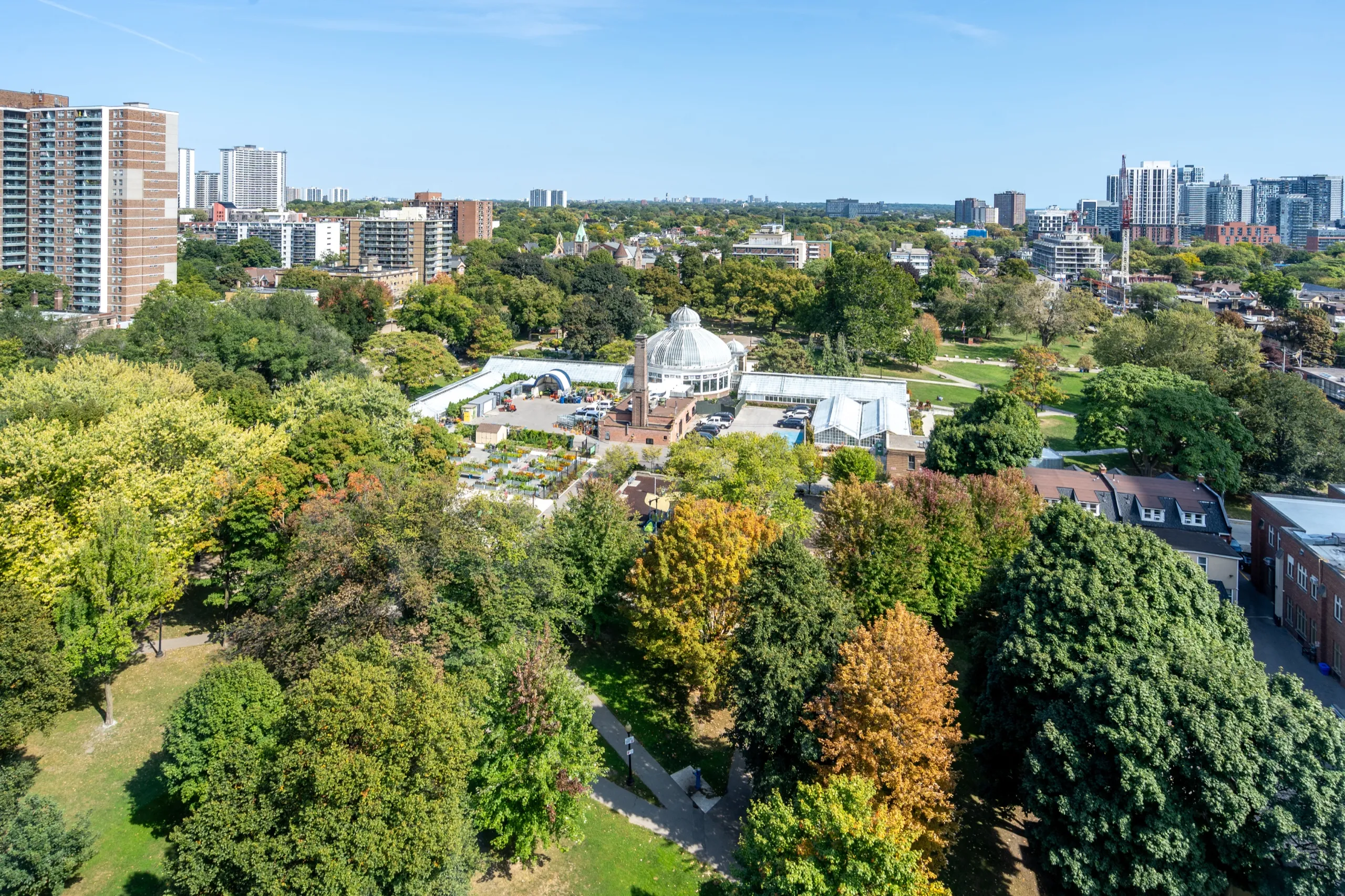 Allan Gardens Conservatory, Toronto pre-wedding and engagement photography location in Downtown Toronto, Garden District
