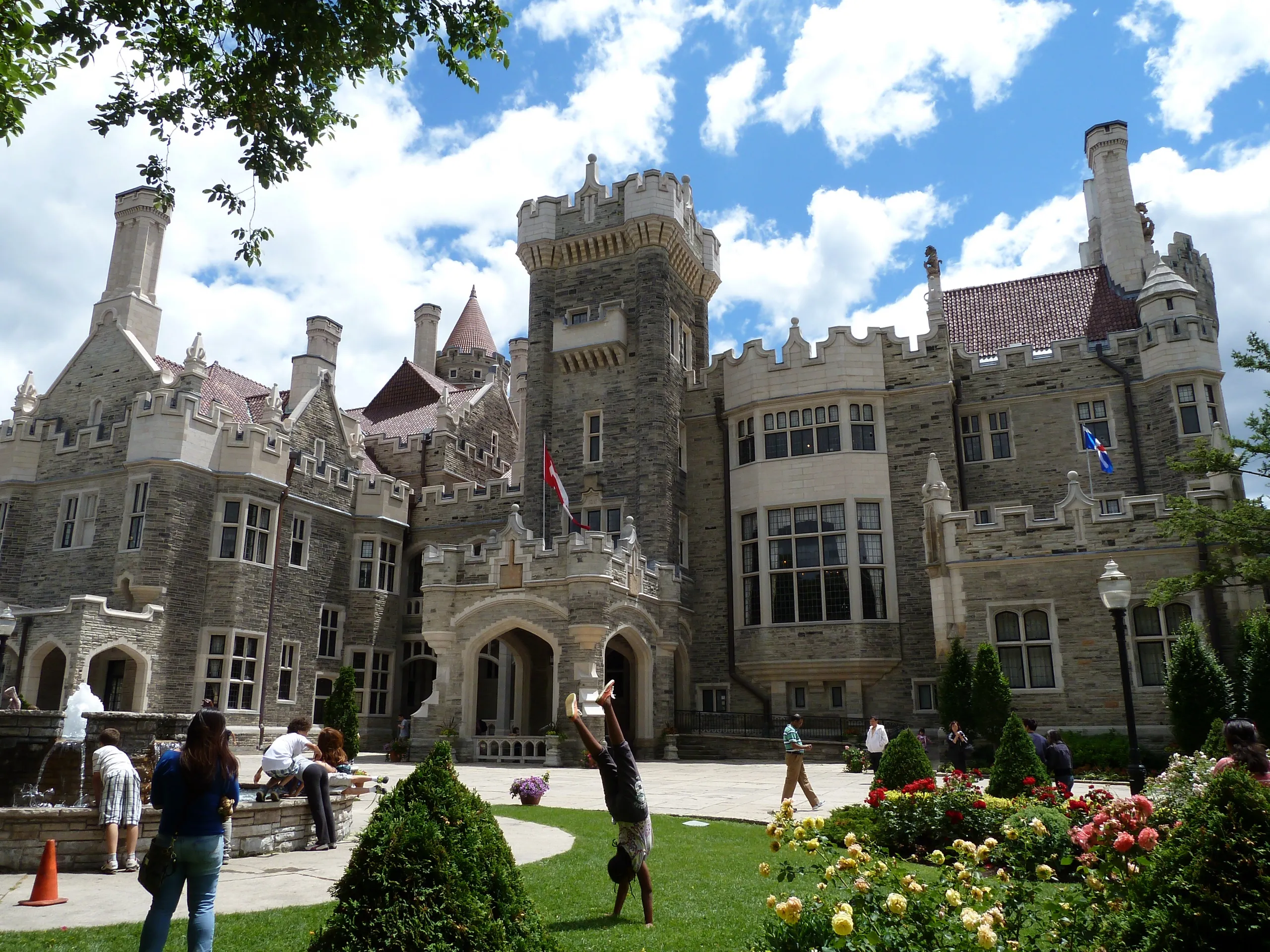 Casa Loma, Toronto pre-wedding and engagement photography location in Midtown Toronto, Forest Hill
