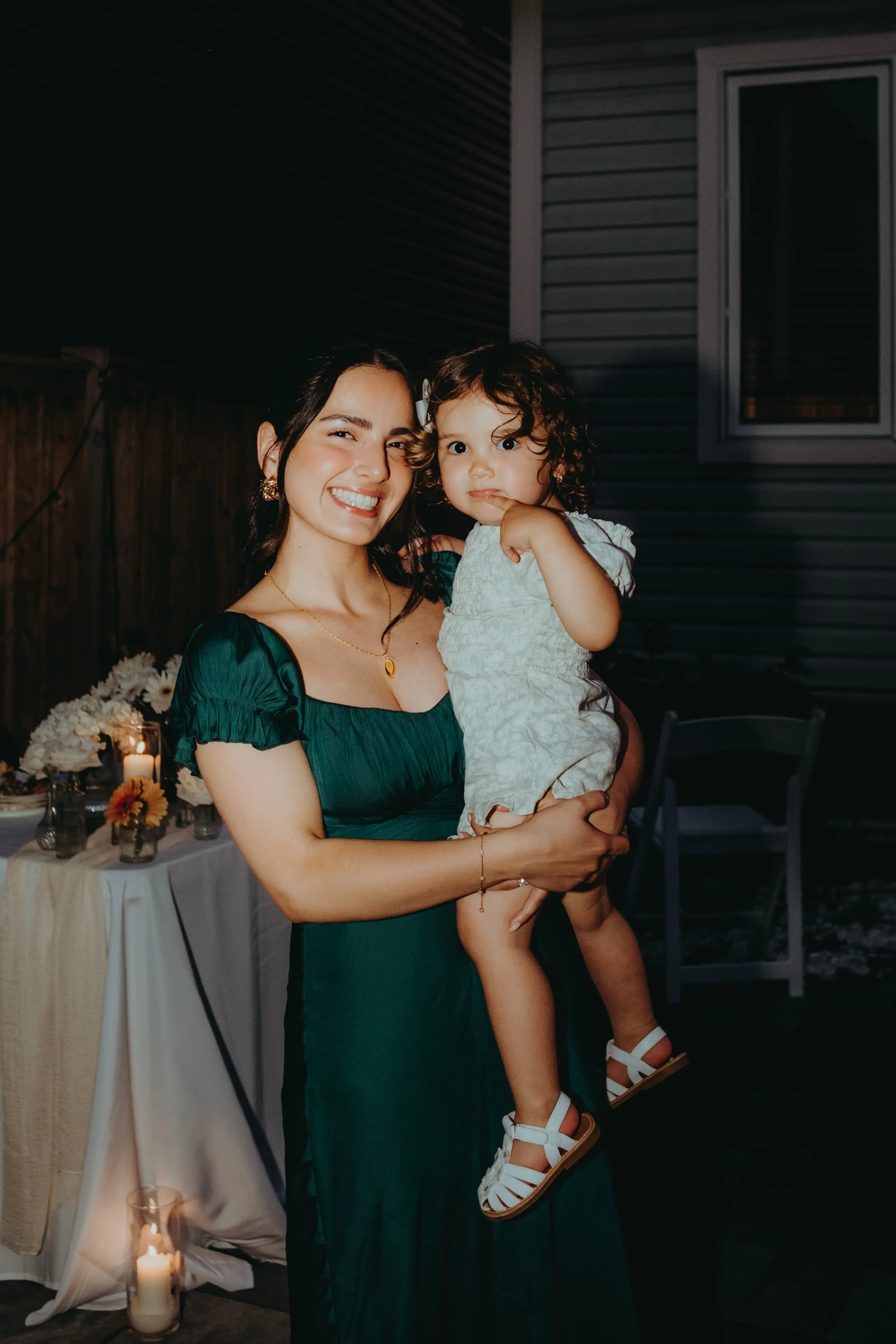 Candid celebration photography capturing guests and decor at a Toronto event
