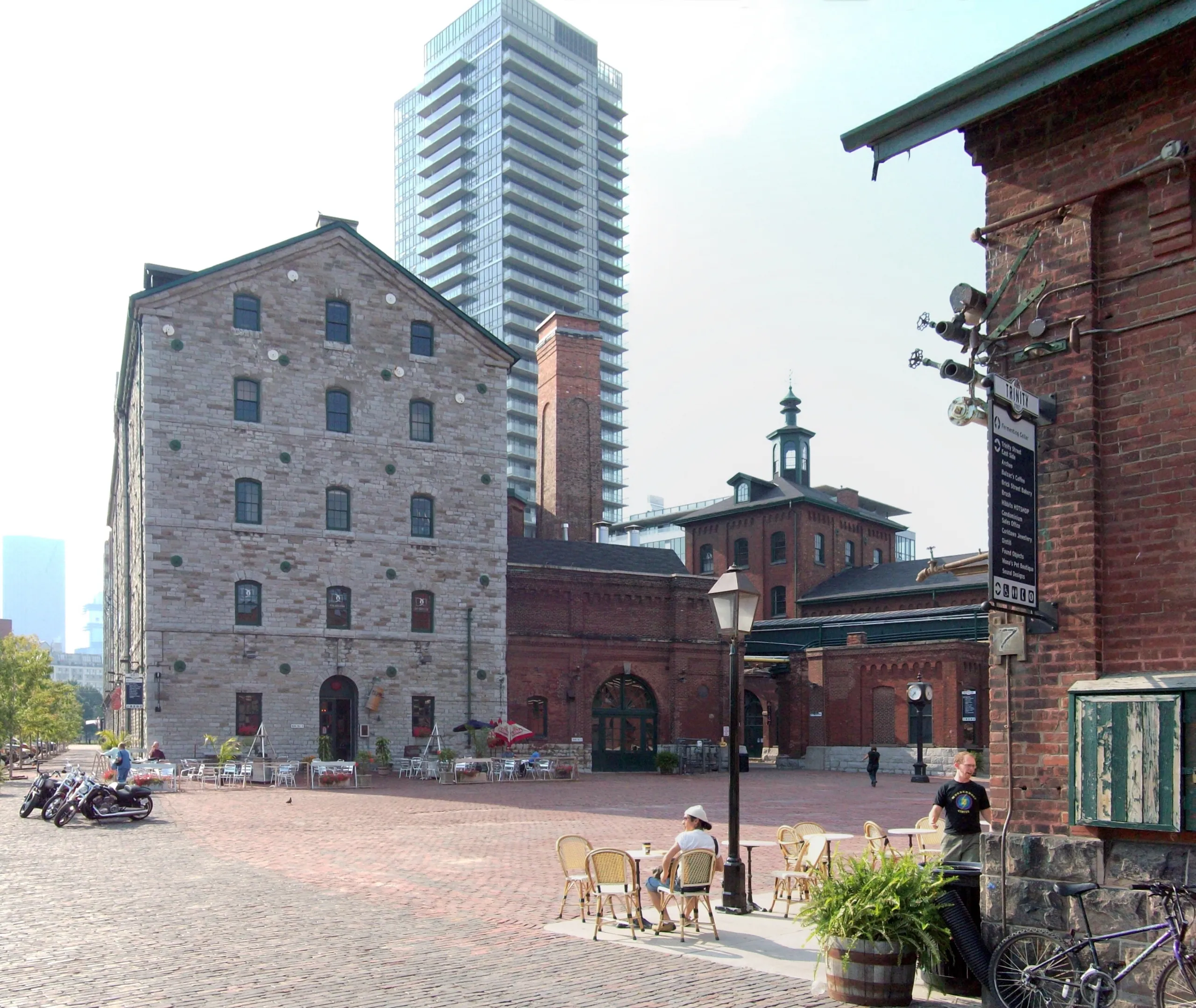 Distillery District, Toronto pre-wedding and engagement photography location in East Downtown Toronto, Old Town