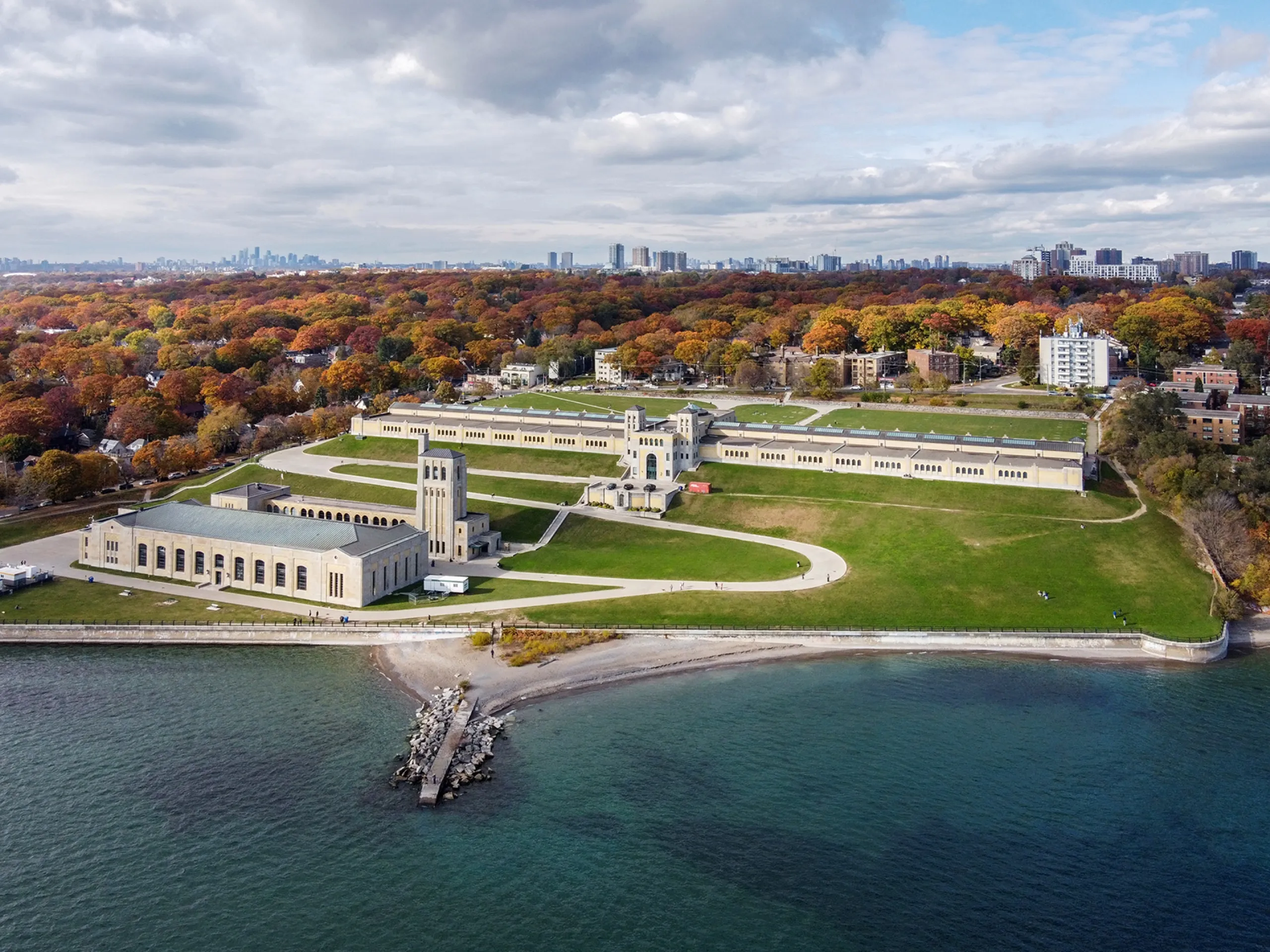 RC Harris Water Treatment Center, Toronto pre-wedding and engagement photography location in Toronto East, Scarborough