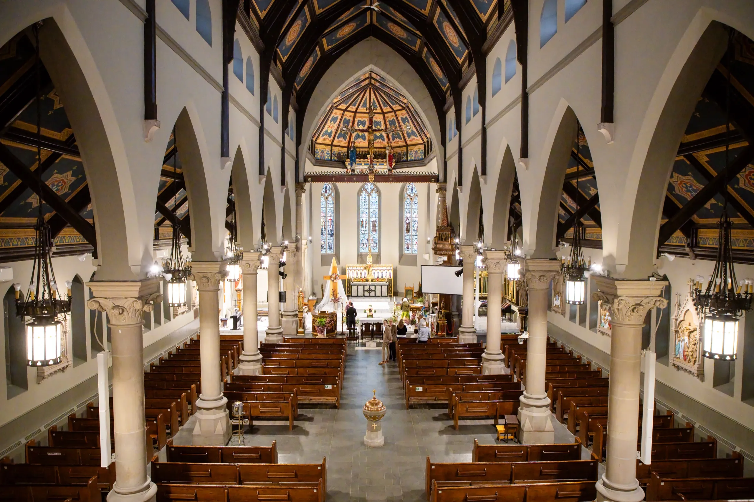 St. Patrick's Catholic Parish, Toronto pre-wedding and engagement photography location in Hamilton, King Street East